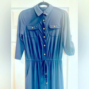 Emma & Michele Blue Jumpsuit Sz S